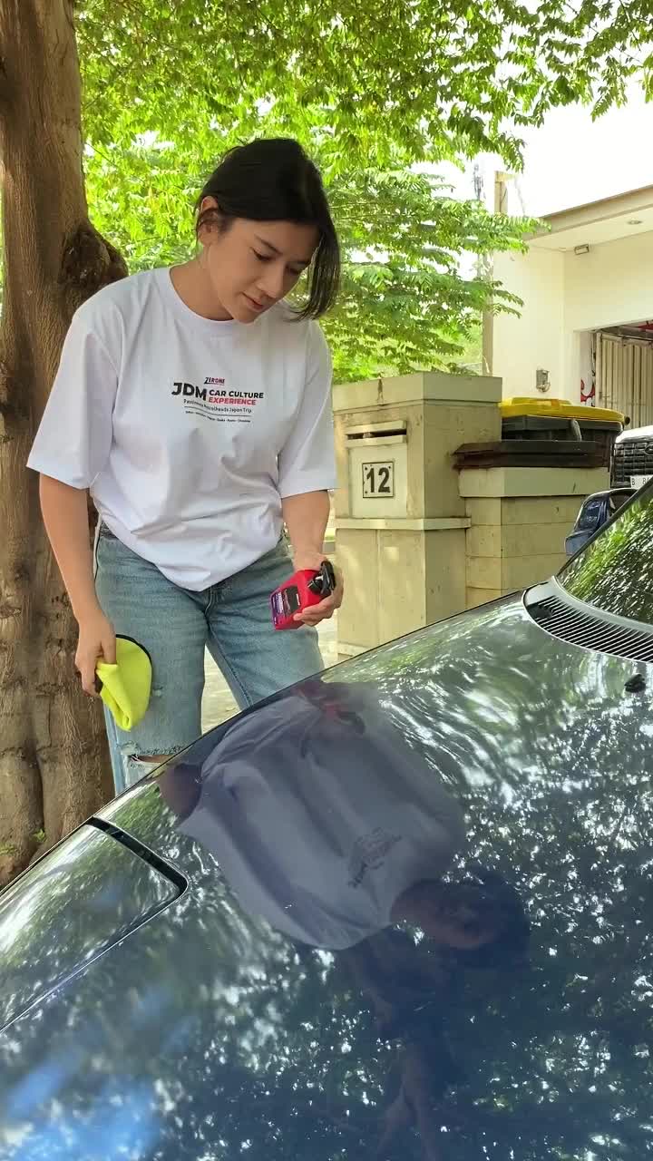 ZERONE Instant Coating - Pengkilap Body Mobil Car Efek  Glossy Doff  dan Efek Daun Talas 255 ml