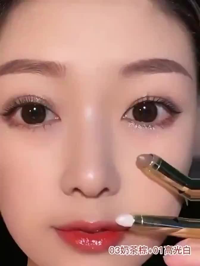 Cream Shimmer Single Eyeshadow Crayon Lazy Eye Makeup High -light Eye Shadow Pena Double Eye Shadow Stick Berbaring Silkworm Pen Eyeshadow Murah Glitter Untuk Pemula