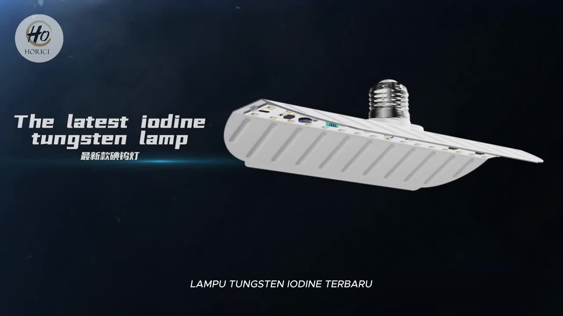 Horici 1PC LAMPU JALAN 50W 100W PJU LED SUNLAMP SOROT OUTDOOR PENERANGAN STREET LIGHT/LAMPU TAMAN TANCAP PJU