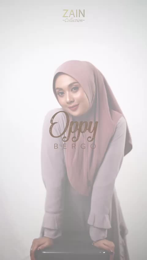Jilbab Instan Bergo Oppy Plisket Jersey Ori Zain Collection