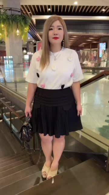 FINA BIGSIZE - ADELLE SKORT (CELANA ROK) PLISKET KEKINIAN