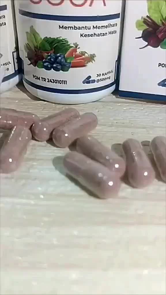 Obat Mata Kapsul Soca @30butir, 100% Produk Asli, Garansi Uang Kembali jika Palsu   Efektif atasi masalah Mata dan Penglihatan.
