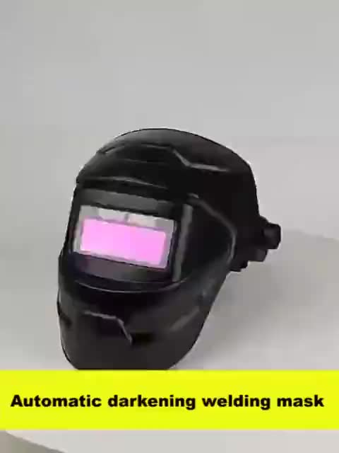 BERGARANSI CLYNE Helmet Helm Las Listrik Otomatis Pelindung Wajah Terbaik Gelap Terang Kacamata LED CL281