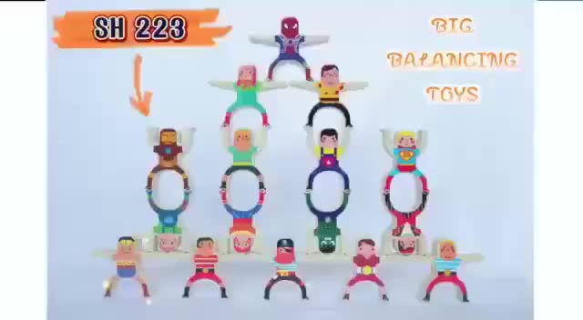 PROMO TERLARIS - Mainan Kreatifitas Edukasi Anak Stacking Blocks Balancing Toys SH 223 //FAMILY GAME//MAINAN SERUSERUAN//MAINAN VIRAL//MAINAN MONOTORING ANAK Permainan Plastik