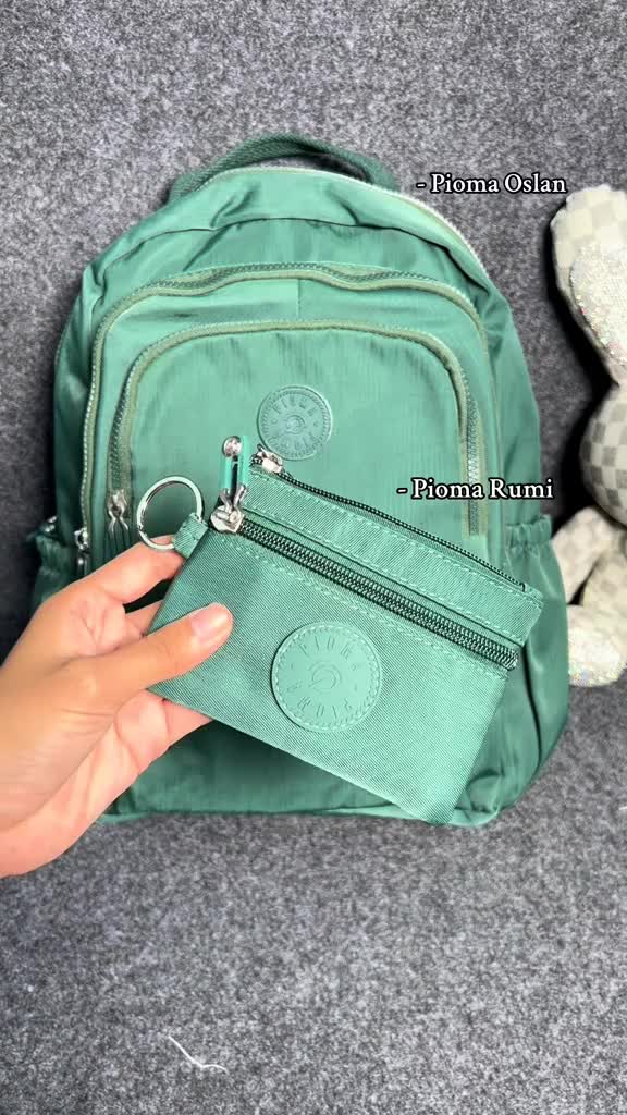 OPIOBAGS Pioma Rumi Wallet - Dompet Kartu Pioma Wanita - Dompet Koin Pioma Wanita