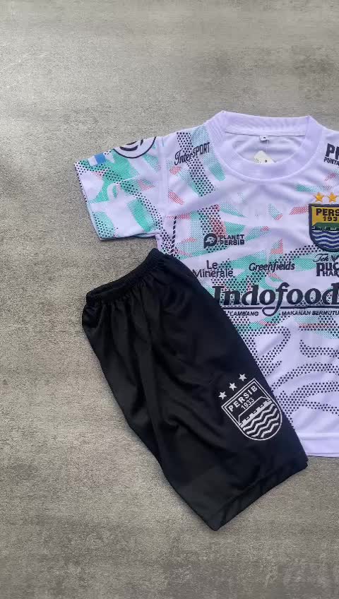 Setelan Baju Bola Anak Persib Bintang 4 Usia 6 Bulan Sampai 15 Tahun Termurah Baju Bola Anak