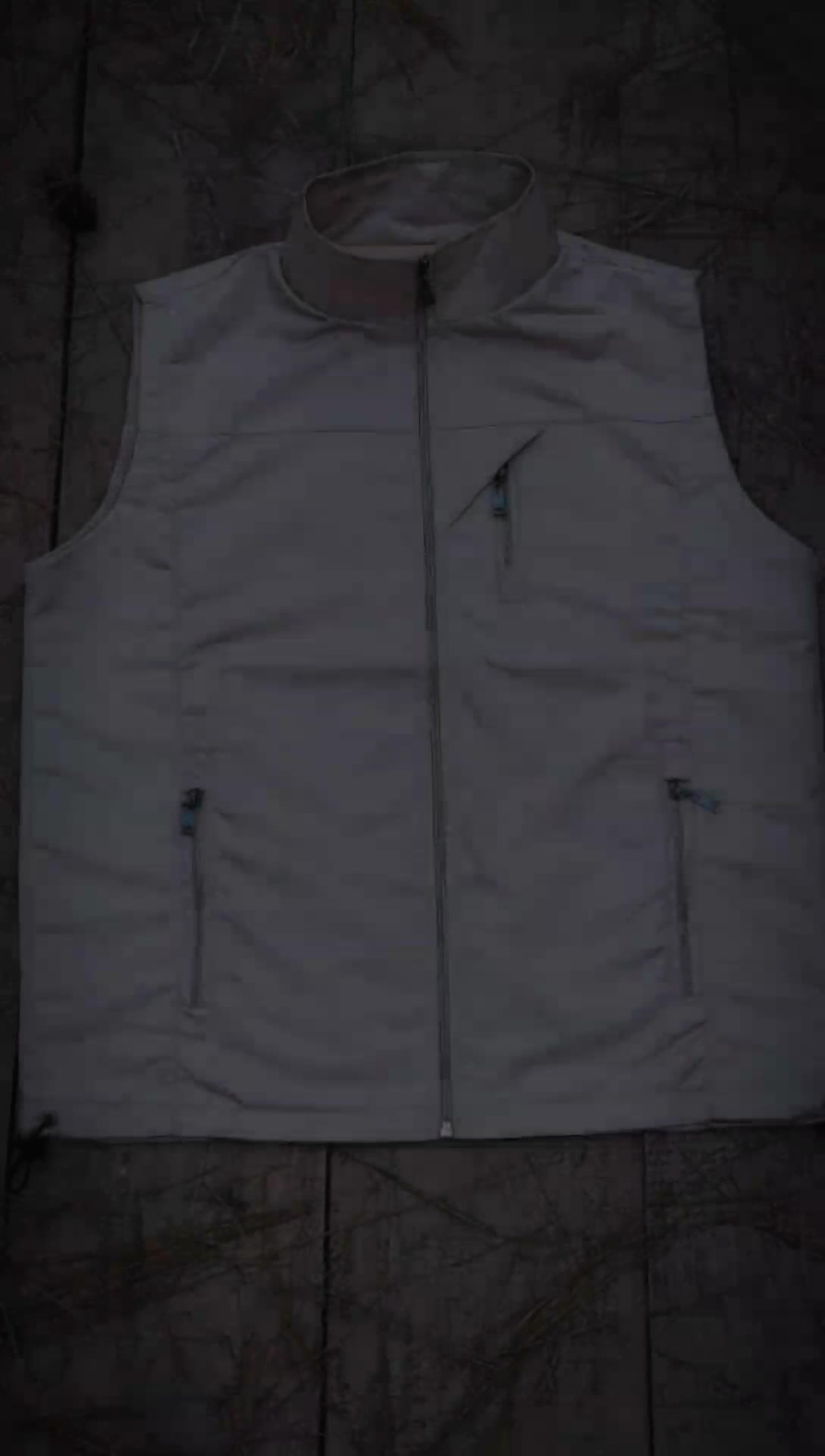 rompi vast /rompi & gilet Pria wanita Hitam Outdoor Casual Formal/rompi touring Keren
