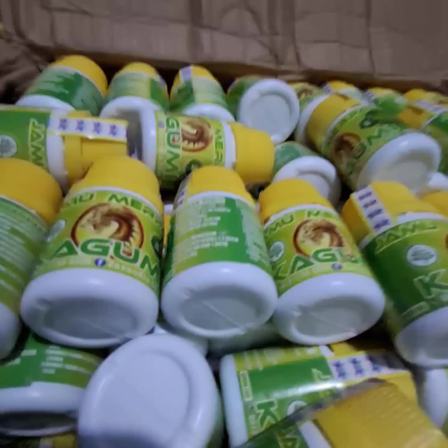 KAGUMI KUNING PLAYER DAN KAGUMI HIJAU BAHAN ISI 100 BUTIR, KAGUMI WALET ISI 50 BUTIR