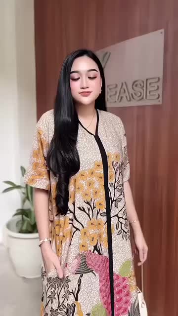 [SS PREMIUM] NEW DASTER CENDRAWASIH LIST BUSUI RESLETING DASTER KEKINIAN RAYON TEBAL  Bumil  Wanita  Panjang  Cantik  Motif  Dress