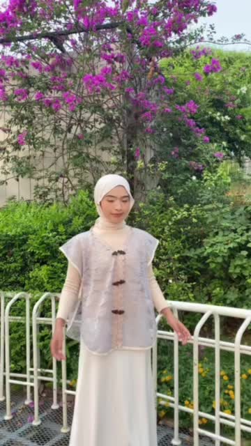 Vest Brukat Premium Atasan Wanita Rompi Wanita katbol Elegan &  Cantik Outer