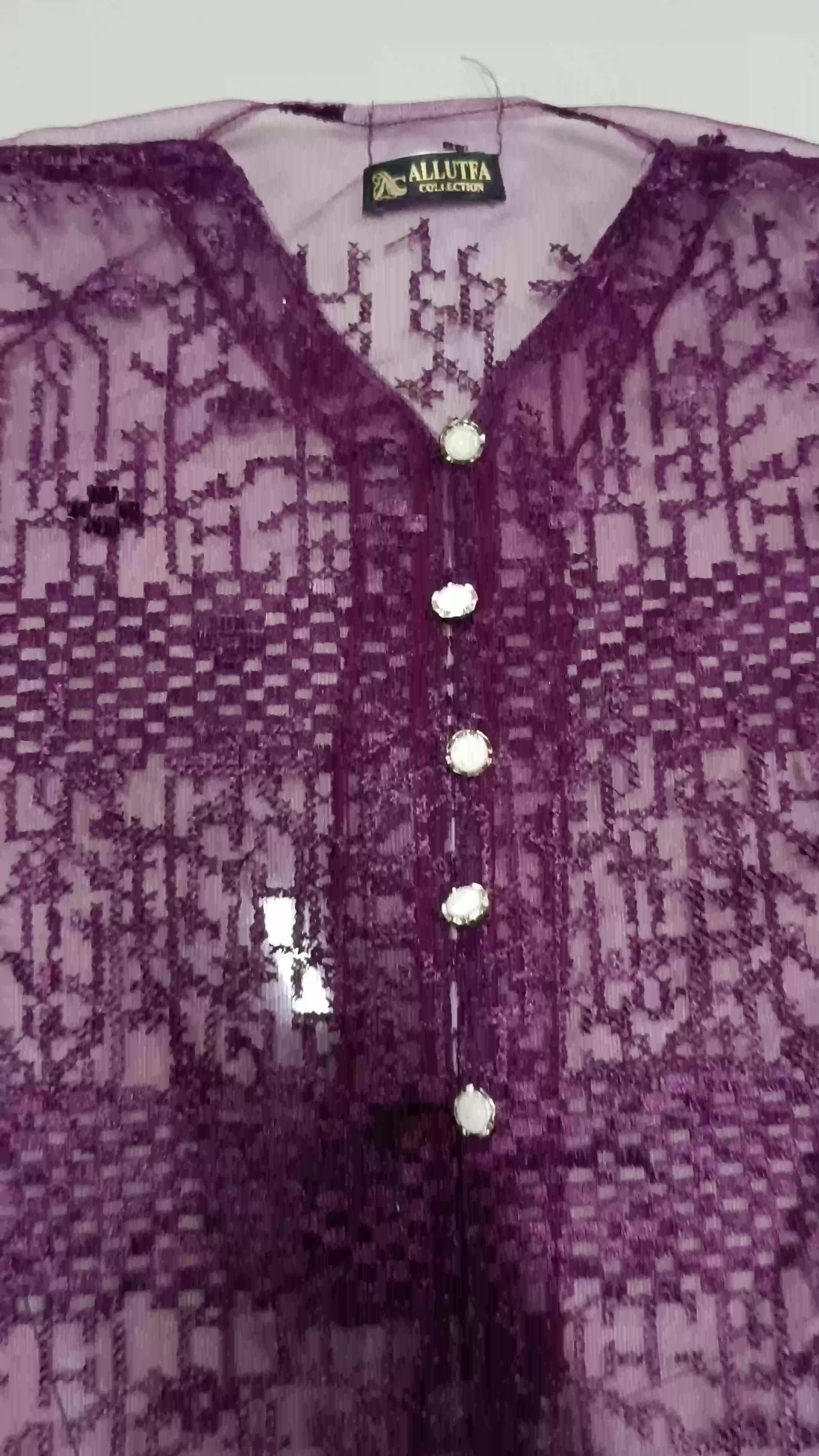 Atasan Kebaya olla Modern Brokat Outer Pesta Tali Samping Cardigan Wisuda