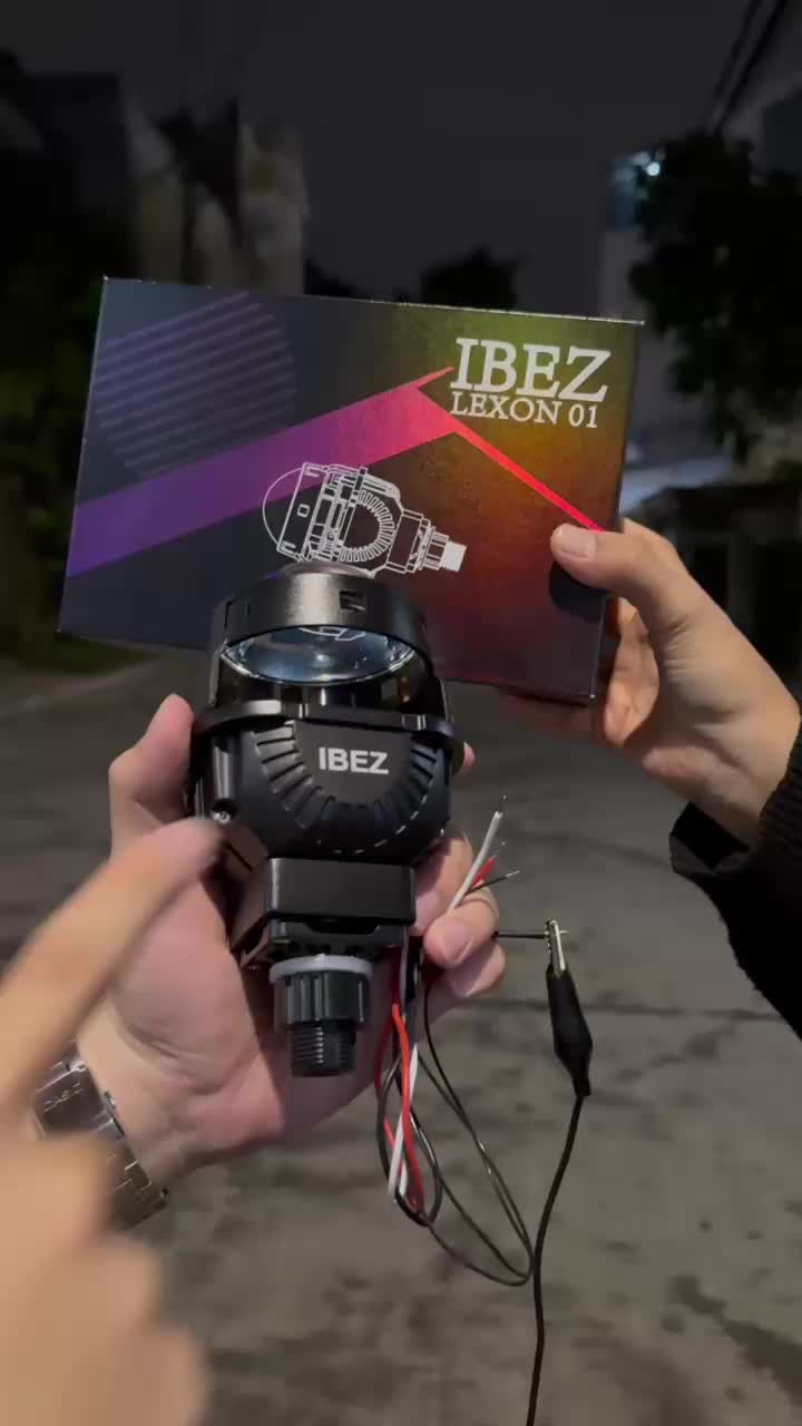 IBEZ - Lampu Utama Biled 2,5 Inc Red Lens Lexon 01