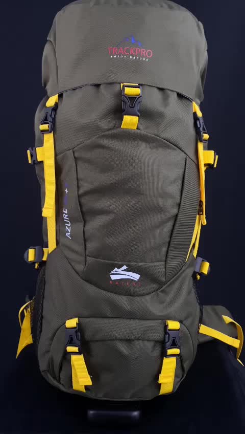 TAS CARRIER 45+5 Liter - TAS CAMPING - TAS GUNUNG TRACKPRO AZURE