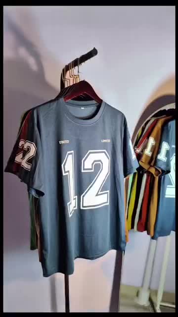 Kaos distro Lengan Pendek United Limited 24S Motif Lembut