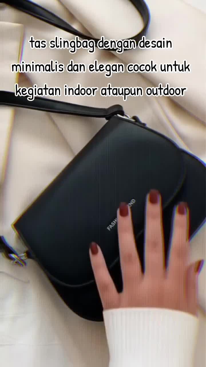Slingbag Embos Simple murah Cocok untuk Kegiatan Outdoor dan Indoor Selempang Model Simple Wanita