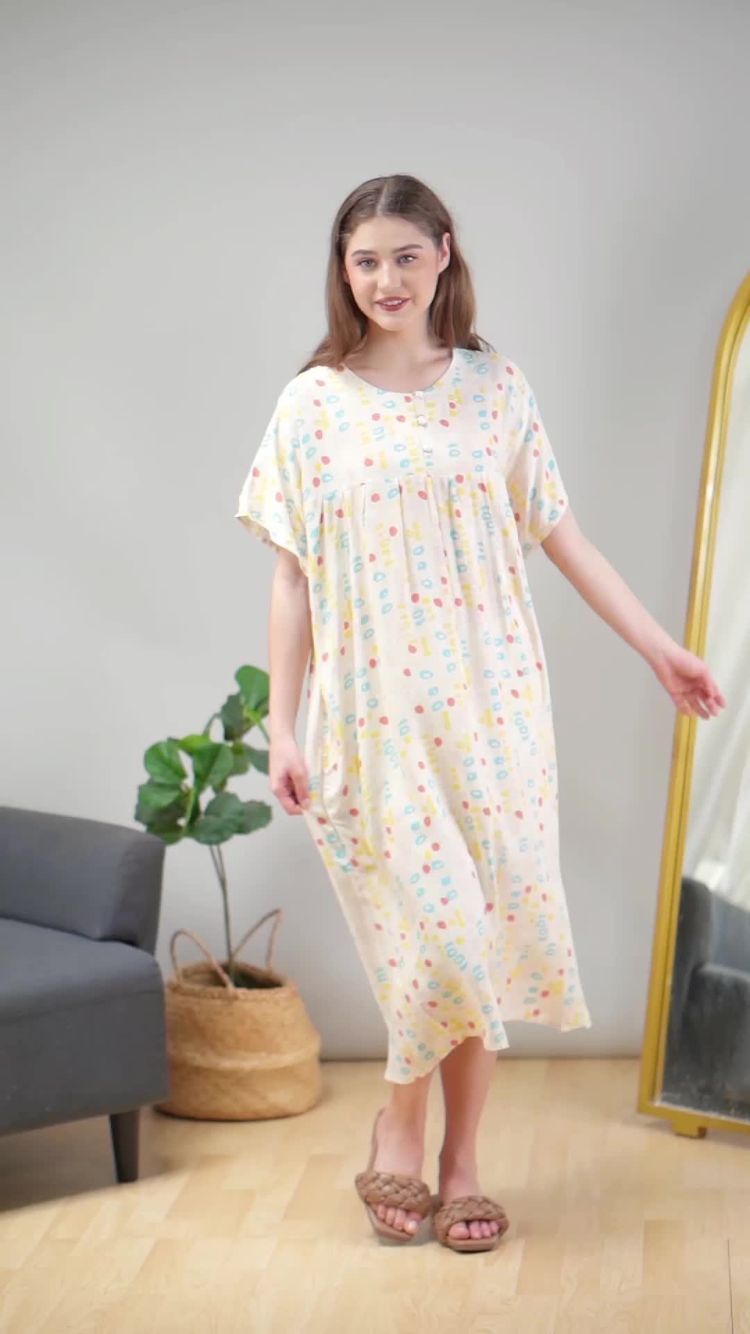 Oriana Homewear Daster Deasy Collection Allsize