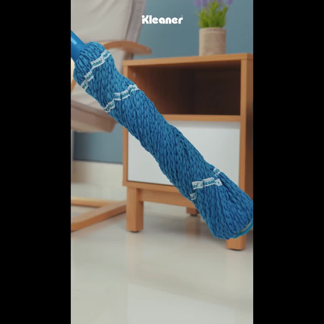 [COD] Kleaner Twist Mop / Alat Pel Peras Otomatis gagang microfiber