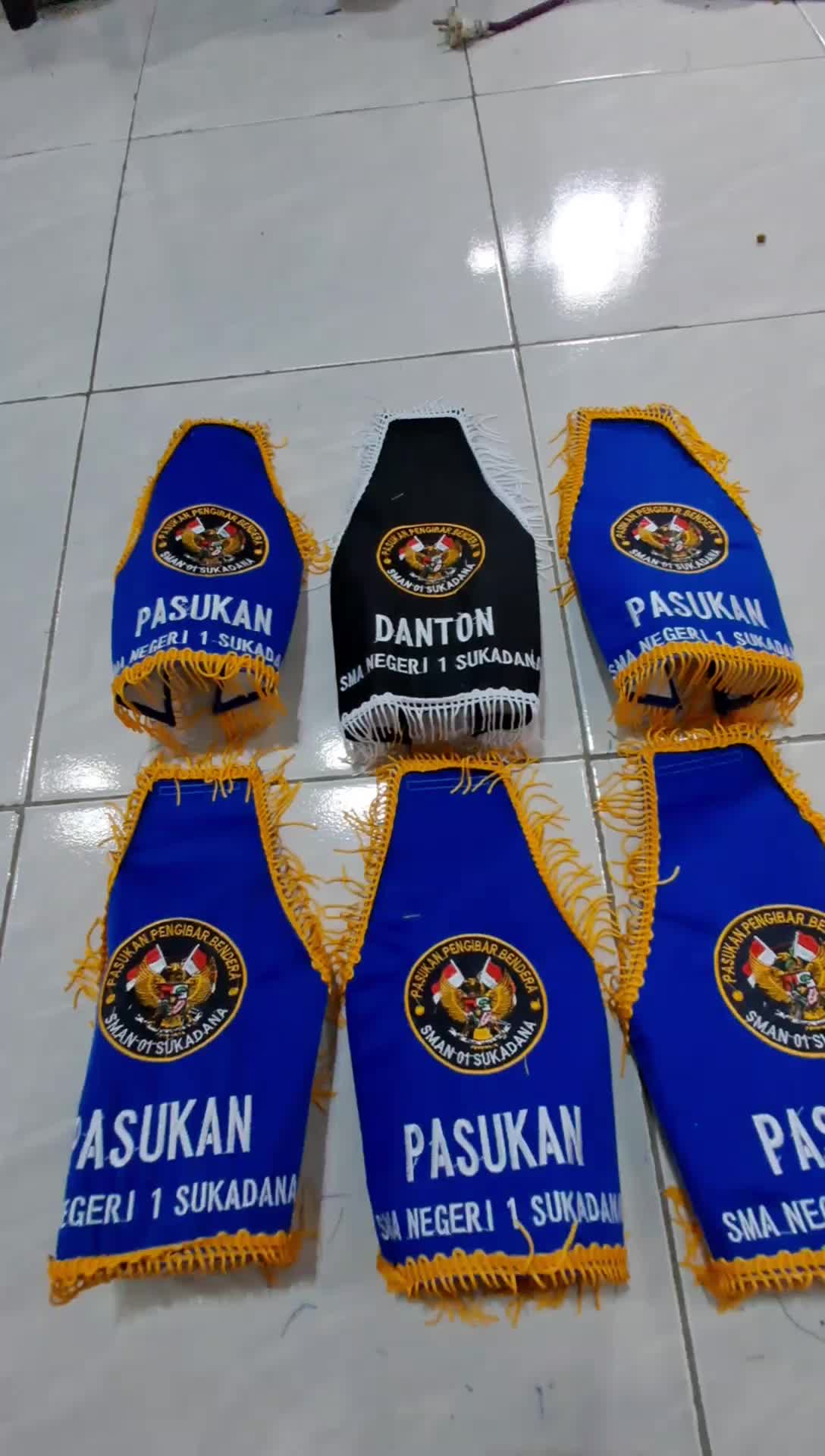 BAN LENGAN BORDIR  + Ban Pramuka + Ban Pradana