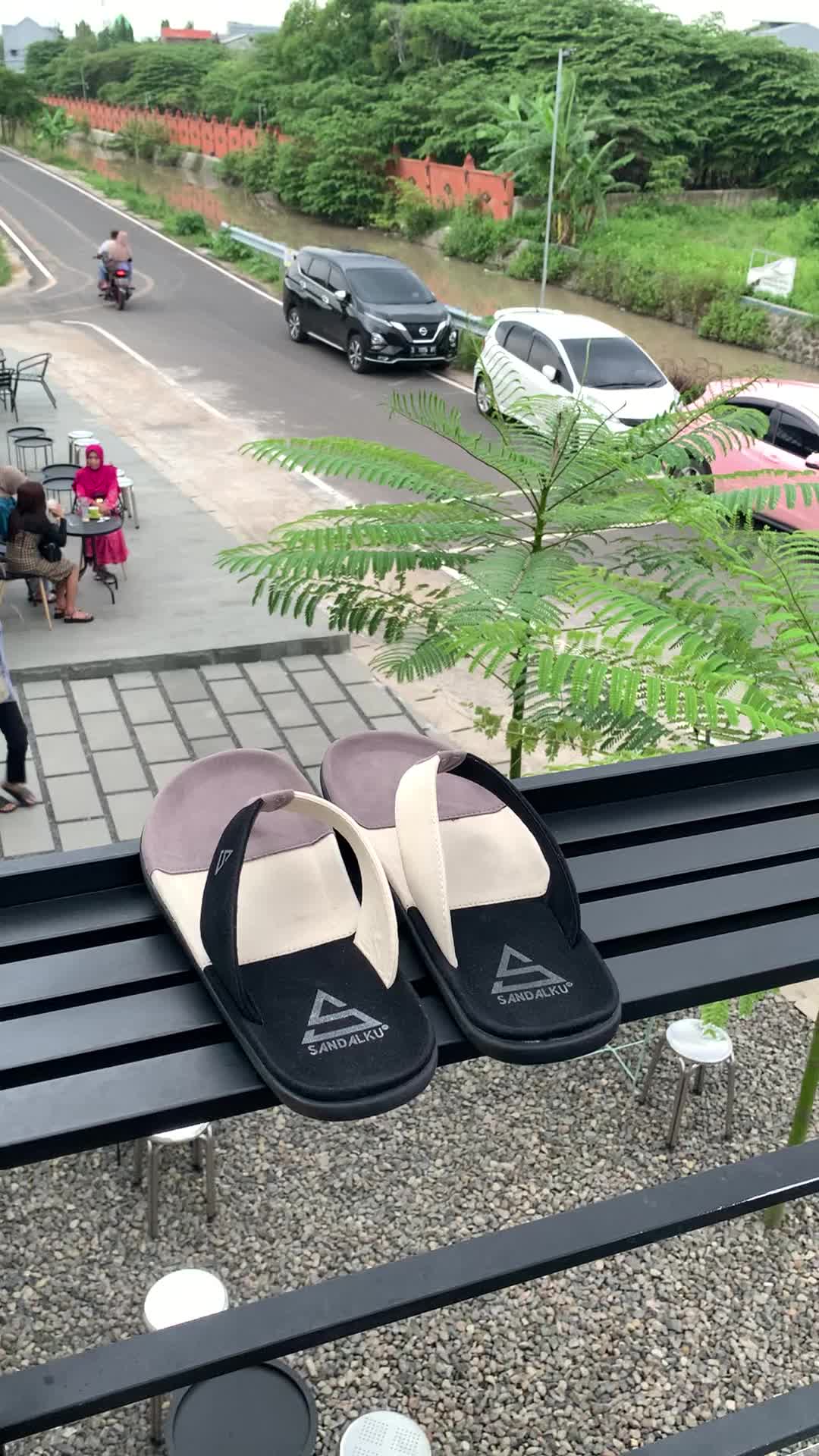 Sandalku - Sandal Pria Flipper RTX Black