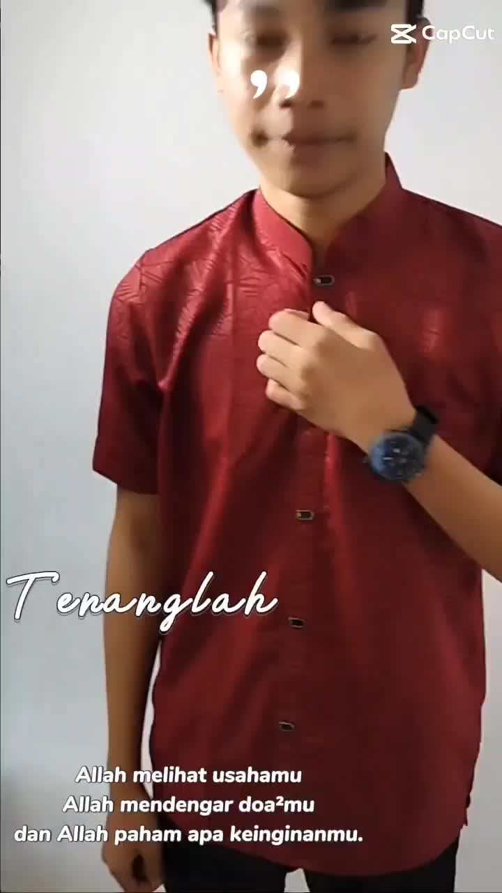 Baju koko Kurta embos remaja dan dewasa terbaru tangan pendek Kancing motif