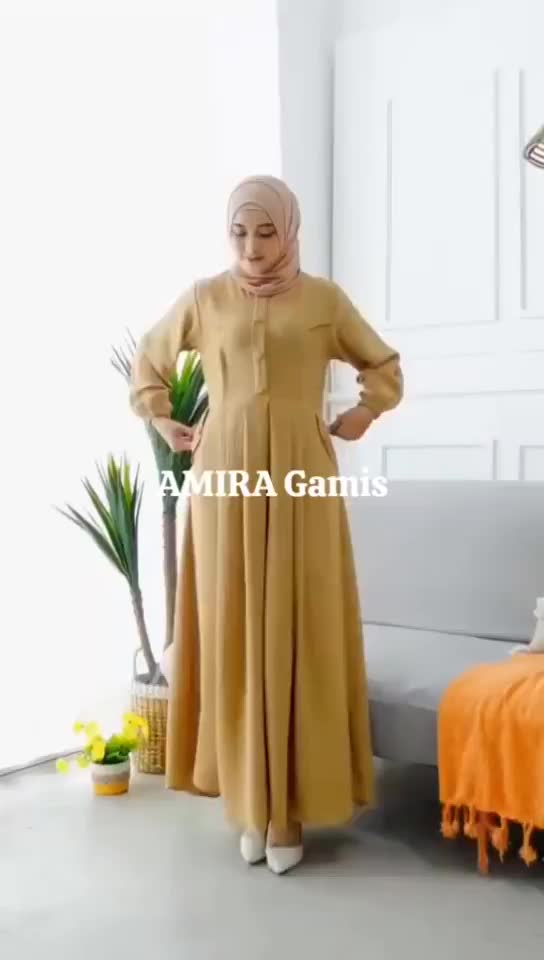 GRATIS ONGKIR GAMIS CRINKEL AIRFLOW POLOS WANITA TERBARU/GAMIS KONDANGAN VIRAL/DIERA DRESS BUSUI Crinkle