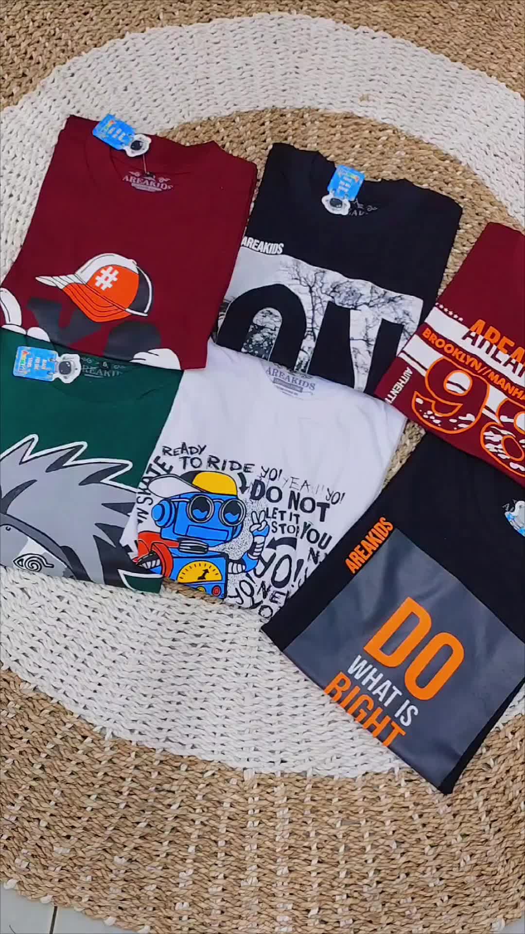 KAOS ANAK TANGGUNG UNTUK USIA 9 SAMPAI 14 TAHUN/ KAOS ANIME  UNTUK ANAK REMAJA Fashion Katun Baju Santai