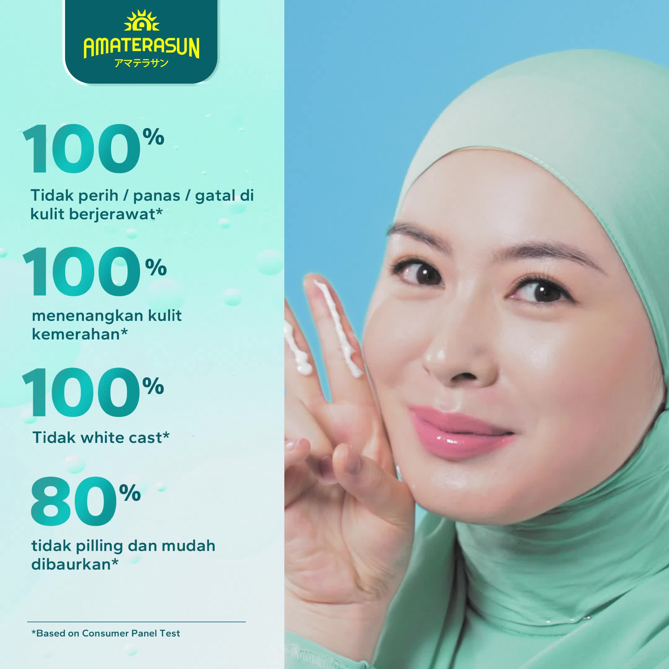 AMATERASUN [REAL SPF CERTIFIED]  UV WaterBarrier SPF 35 PA++++