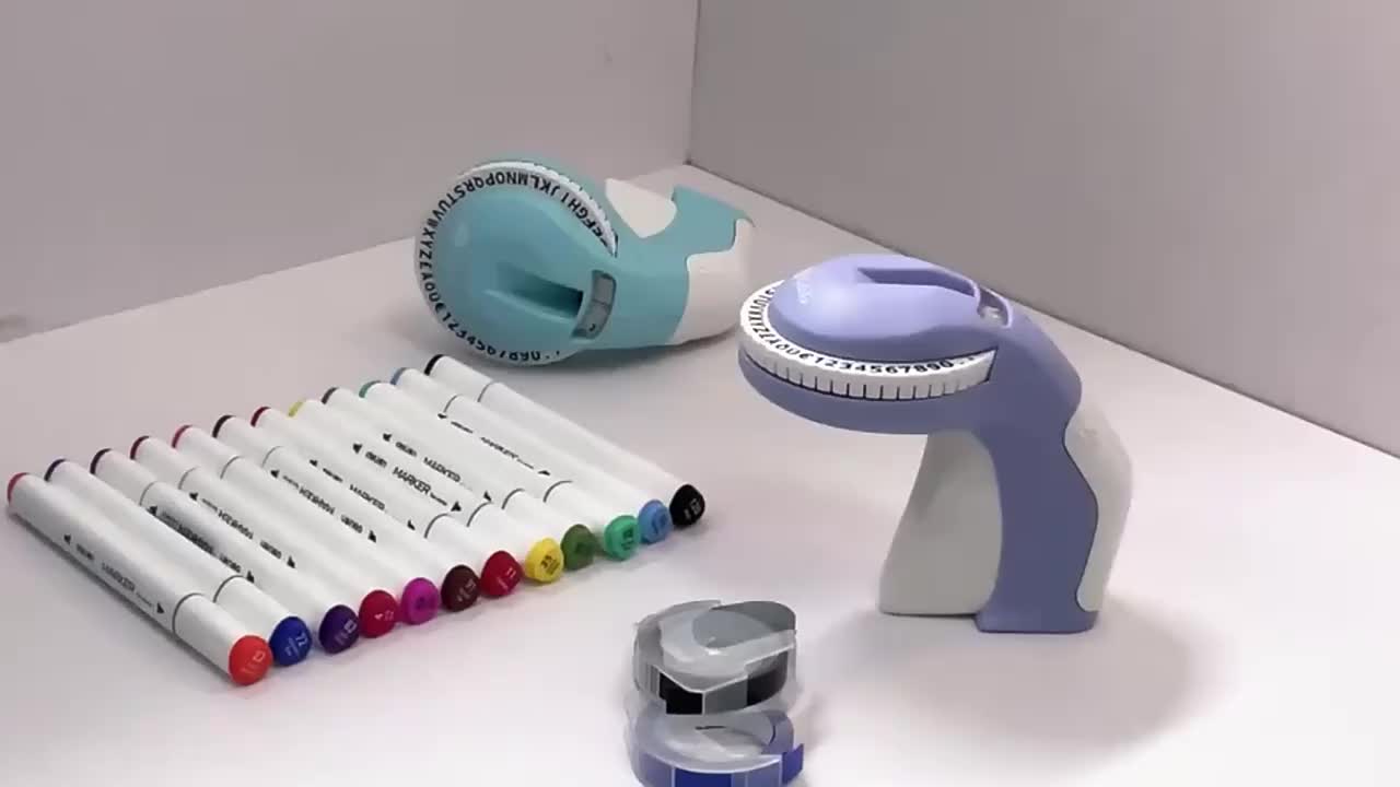 Dymo / Cidy / Motex Label maker embossing machine - Printer label Mini