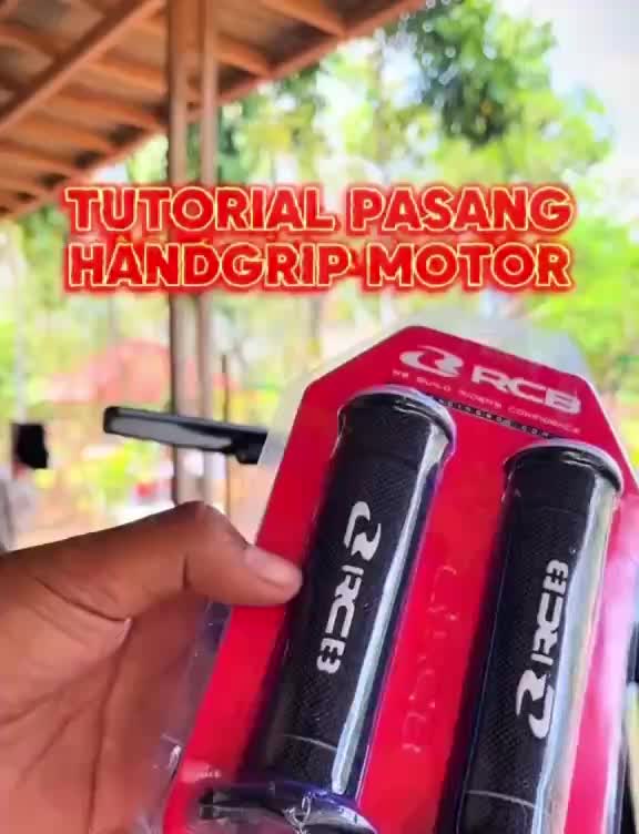 Genggaman sepeda motor Asli Universal Semua sepeda motor Stang Motorcycle Karet Handgrip