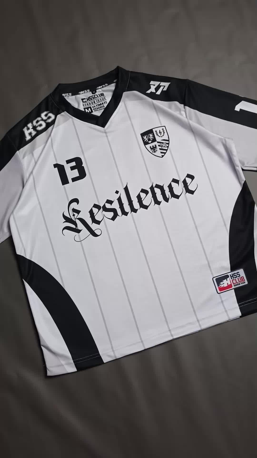 HSS Club Jersey Resilence // Jersey Boxy Fit // Oversize // Jersey Streetwear // Vintage Retro