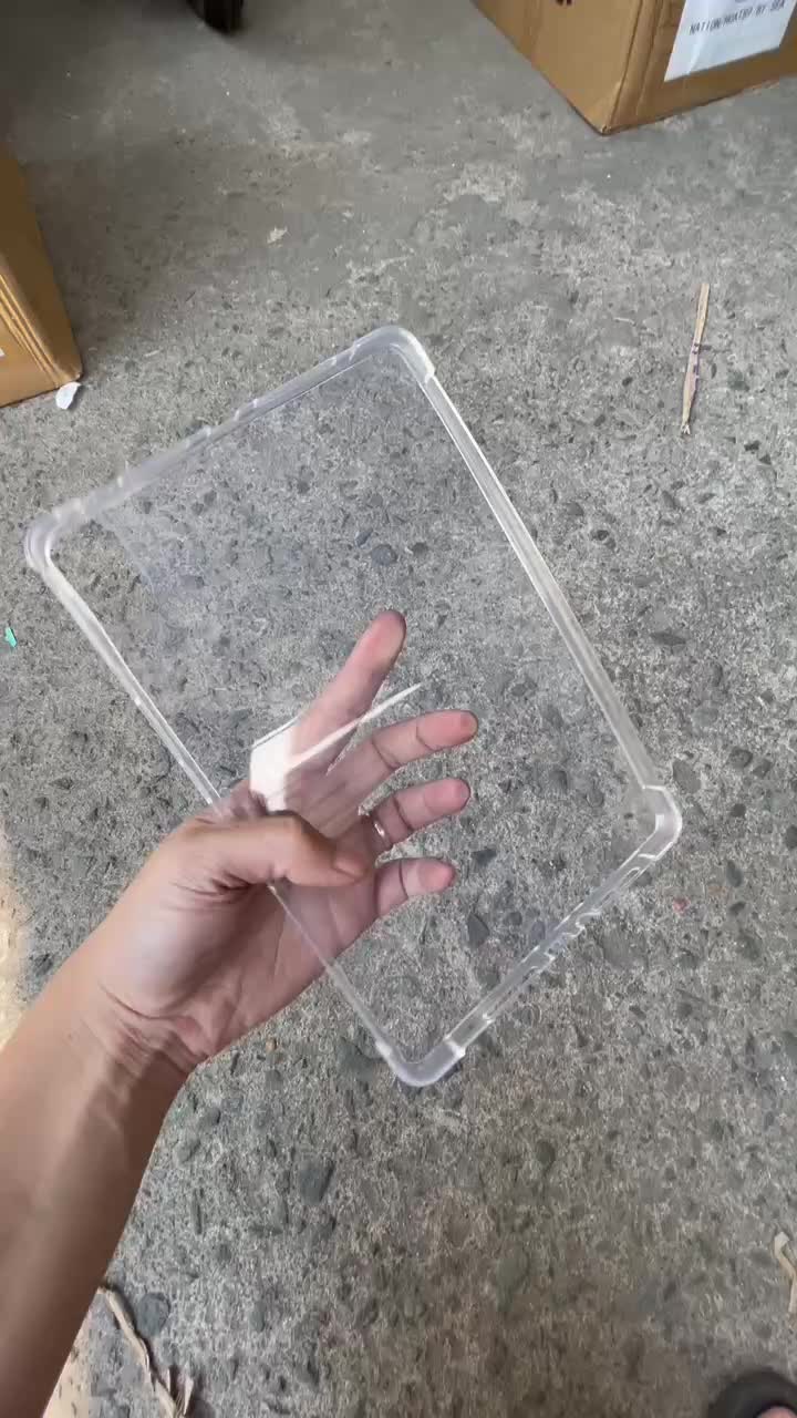 Soft case airbag compateble untuk infinix xpad 20 anti crack clear casing belakang silikon