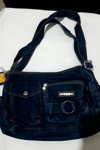 Madeleine - Tas Selempang Jeans / Denim Wanita Madeleine 620