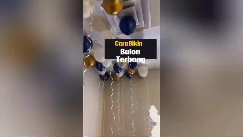 LEM BALON / PEREKAT BALON 1 roll isi 100 Tempelan Dinding