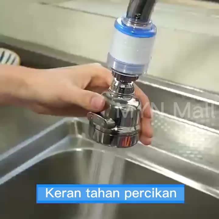 QPT Water Purifier Isi Filter Air Kapas PP Putih Ukuran Penyaring Kran Shower
