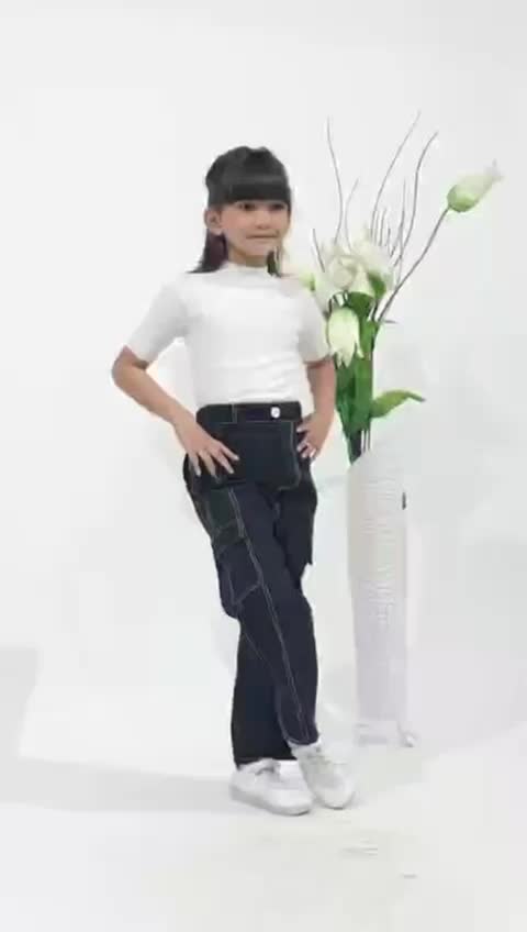 KULOT CARGO HIGHWAIST ANAK PEREMPUAN 5-17 TAHUN