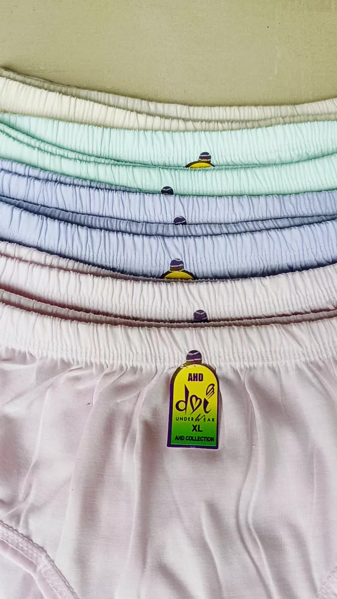 6 Pcs Celana Dalam Wanita Dewasa Katun Halus Lembut Nyaman M-5L - Cewek - Muda