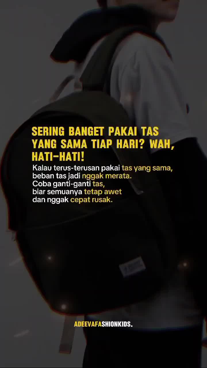 TAS SEKOLAH RANSEL ADEEVA ANAK SMP SMA DAN KULIAH BIGPACK DAILY COLOUR BLOCK PREMIUM KANVAS  Laptop Canvas Pria