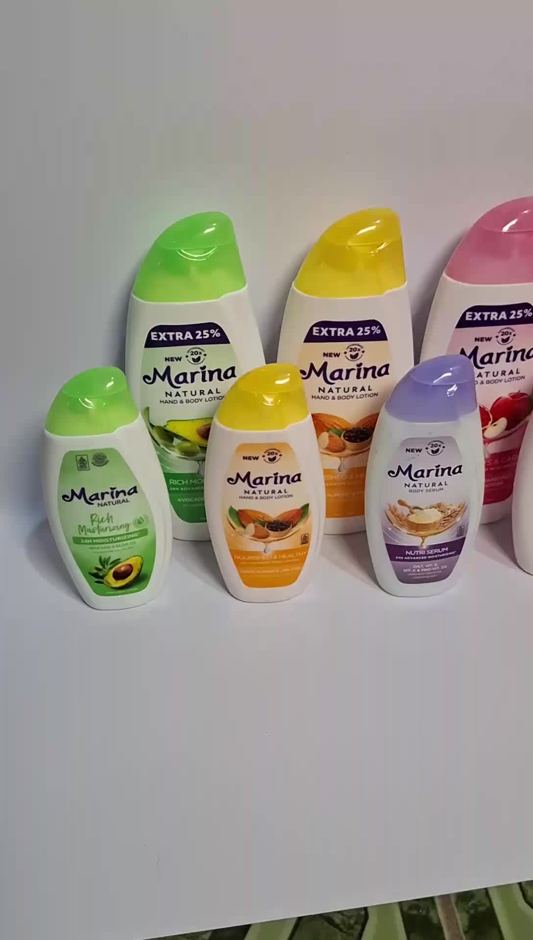 marina natural 95ml isi 6pcs & 188ml isi 5 pcs