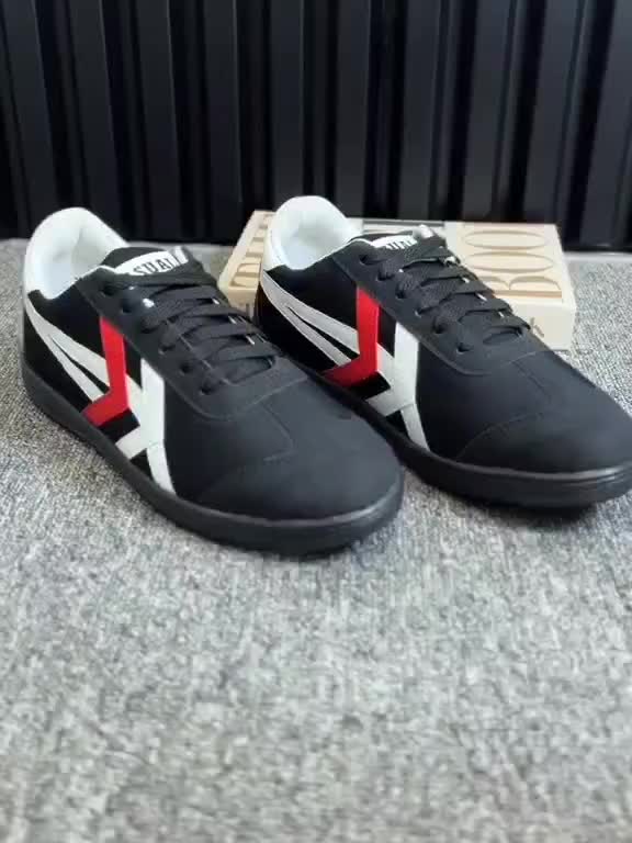 Sepatu Casual Sneakers Pria Wanita Hitam Gum [FREE KAOS KAKI] Sepatu Terbaru Outfit Sekolah Cowok Cewek Shoes Sneakers Snekers