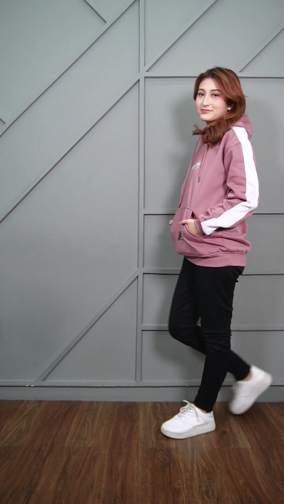 [PS] HOODIE STRIPE RANDOM SWEATER DISTRO PREMIUM UNISEX BORDIR 3D TIMBUL  PRIA & WANITA FLEECE