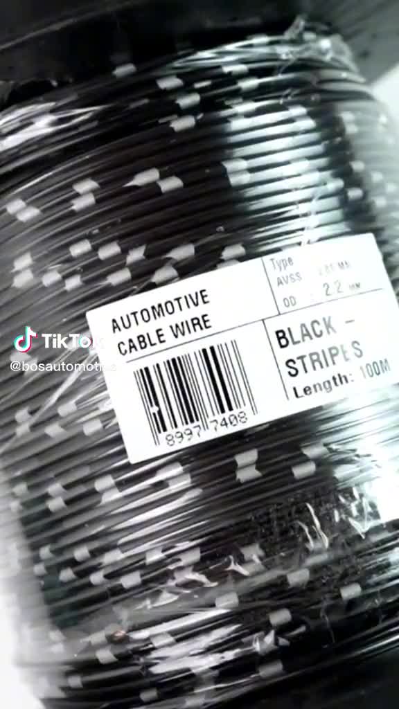 Kabel Bintik AVS 0.85MM x 100M Kabel Otomotif Body Mobil Motor Serabut Tembaga (Bobin)