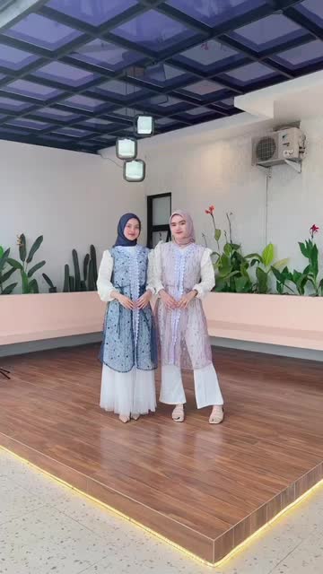 Namira One Set Outer Brukat + Rok Tile / celana cutbray scuba