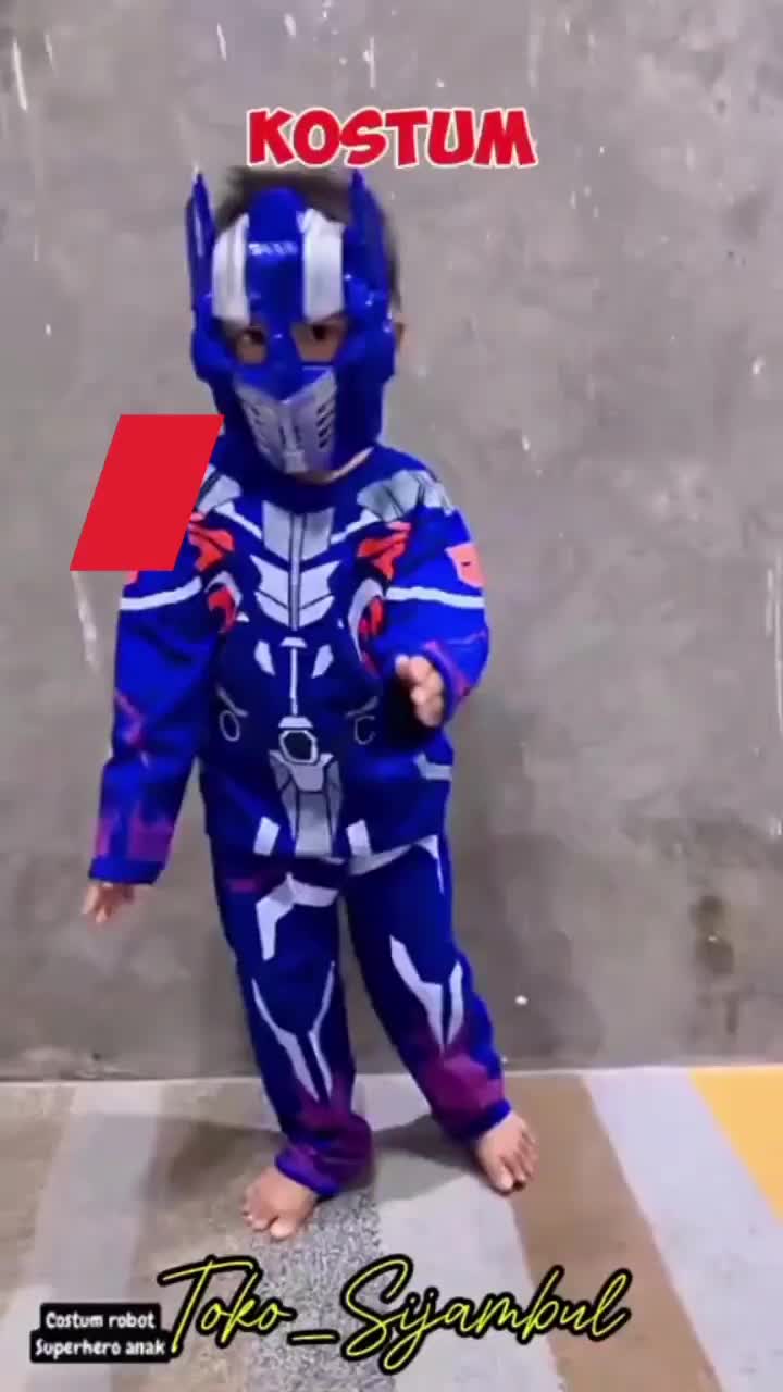 Baju Kostum Superhero Anak Laki laki