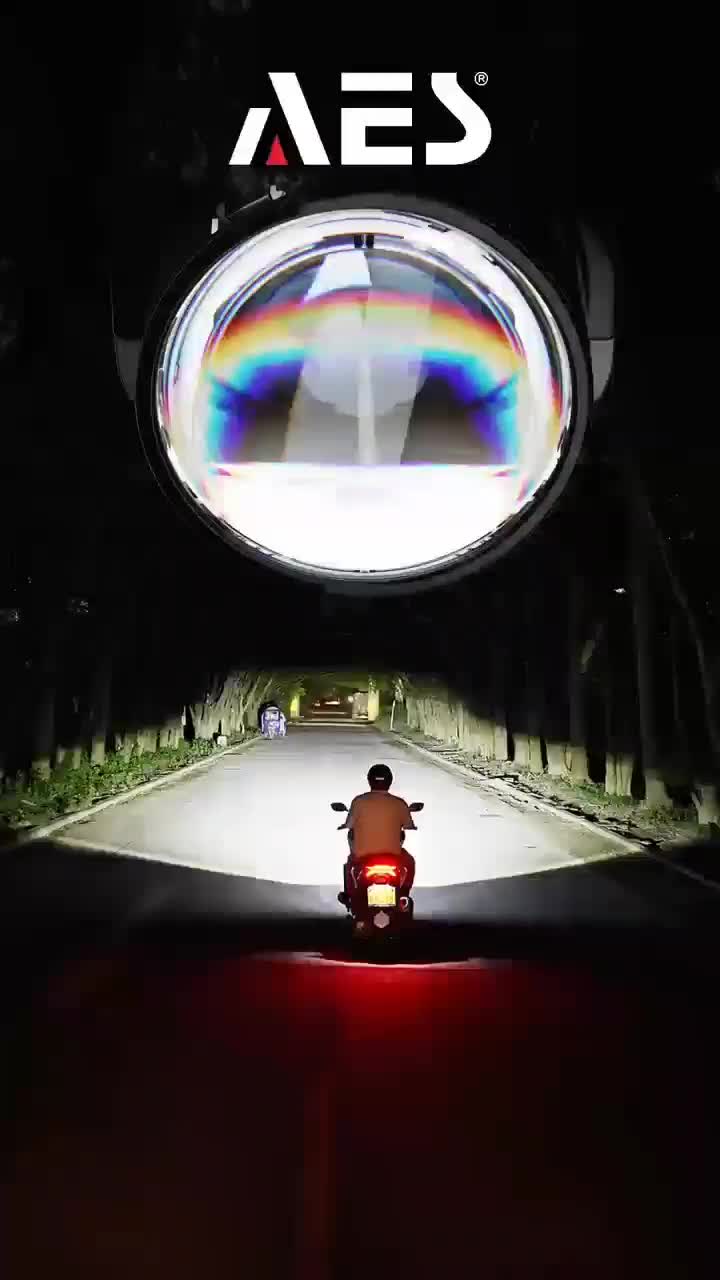 ORIGINAL BI LED  TURBO SE EXPERIENCE V2 2,5 inci 60-70 watt blue glass untuk motor dan mobil Motorcycle   turbo aes