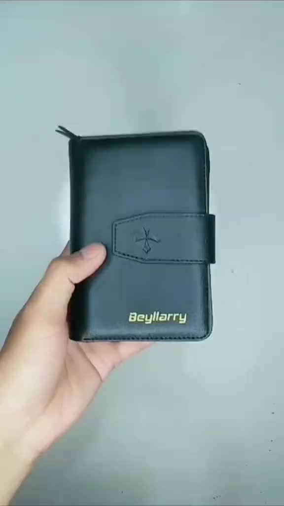 NONEM-dompet wanita lipat mini dompet uang koin kartu kulit pu