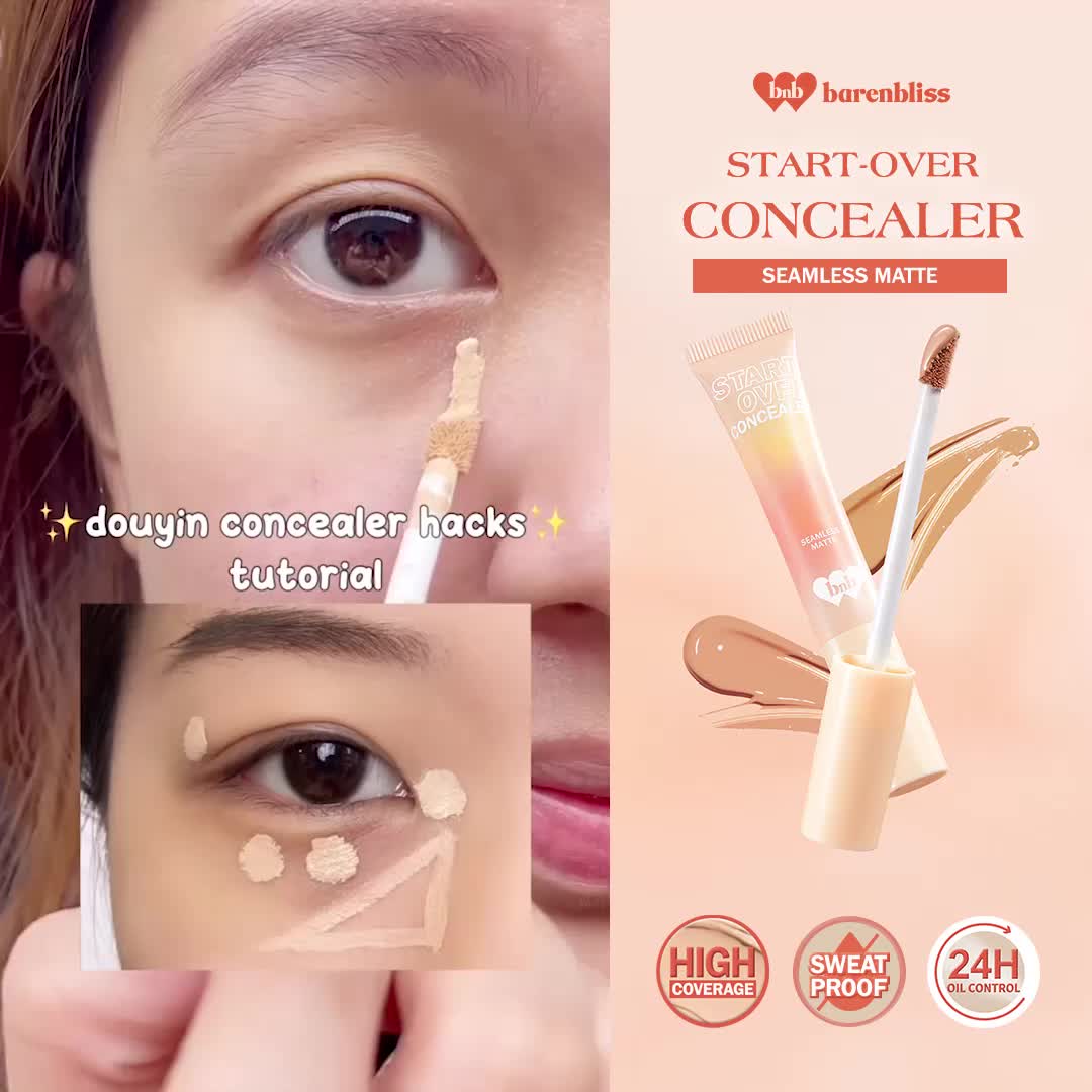 【GIFT】BNB barenbliss Korean Bloomatte Start-Over Concealer [Full Converage | Tahan Lama 24 Jam]