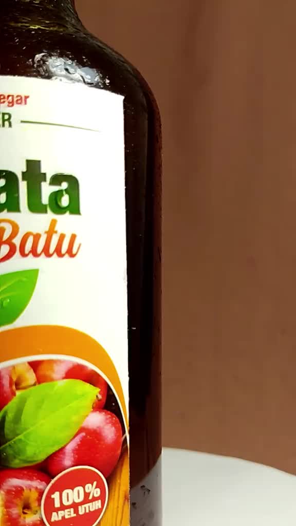 Makkata cuka apel Organik Malang Batu 330ml Untuk Masakan Penyedap Rasa Dan Minuman