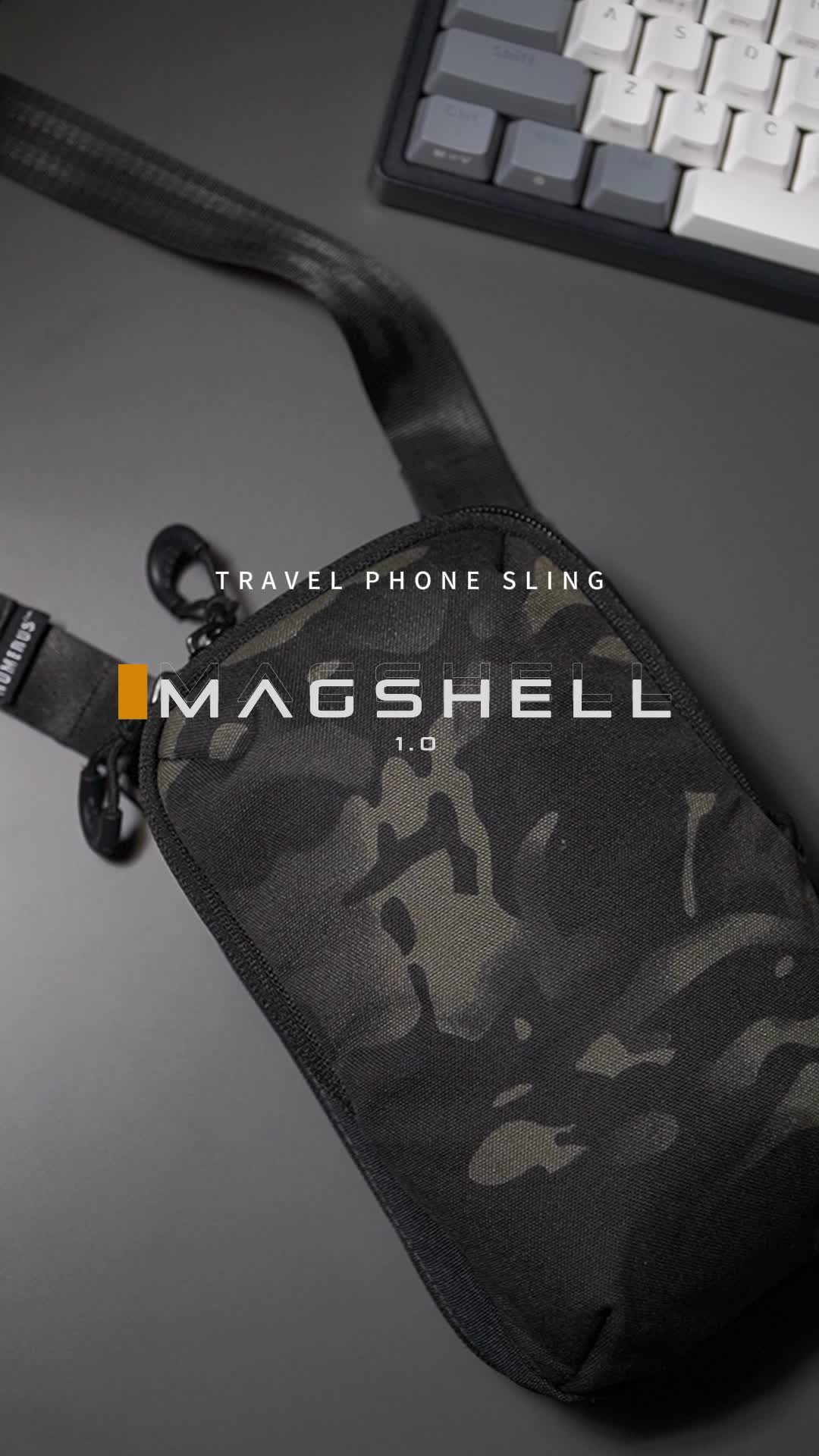 Numerus Magshell phone travel pouch / tas hp pria / tas selempang hp gadget