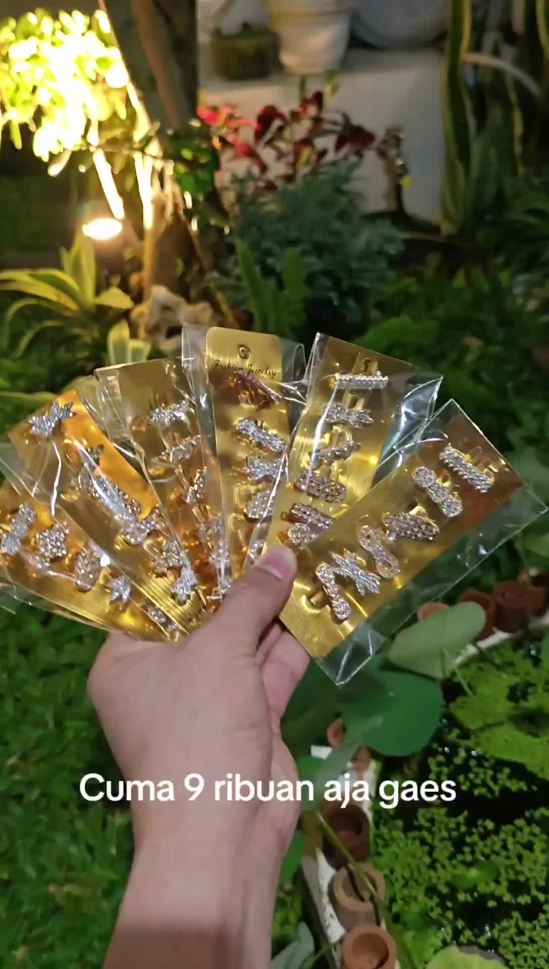 6 PCS BROS DAGU HIJAB UKURAN 2CM WARNA DAN MODEL BERBEDA Peniti