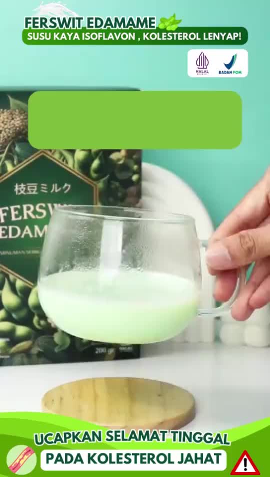 Ferswit Edamame Jepang Susu Bubuk Atasi Gejala Pegel Linu Dan Nyeri Sendi Bpom